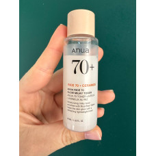 Живильний тонер з рисовим екстрактом і керамідами ANUA Rice 70 Glow Milky Toner, 40 ml