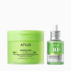Заспокійливі педи + Сироватка проти акне  Anua Azelaic Acid 