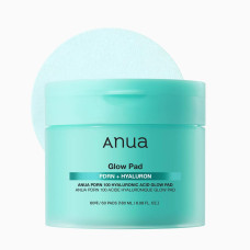 Зволожуючі педи з гіалуроновою кислотою та PDRN, ANUA PDRN 100 Hyaluronic Acid Glow Pad 180ml