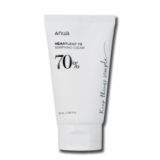 Пом’якшувальний крем для обличчя з екстрактом хауттюйнії Anua Heartleaf 70% Soothing Cream 100ml