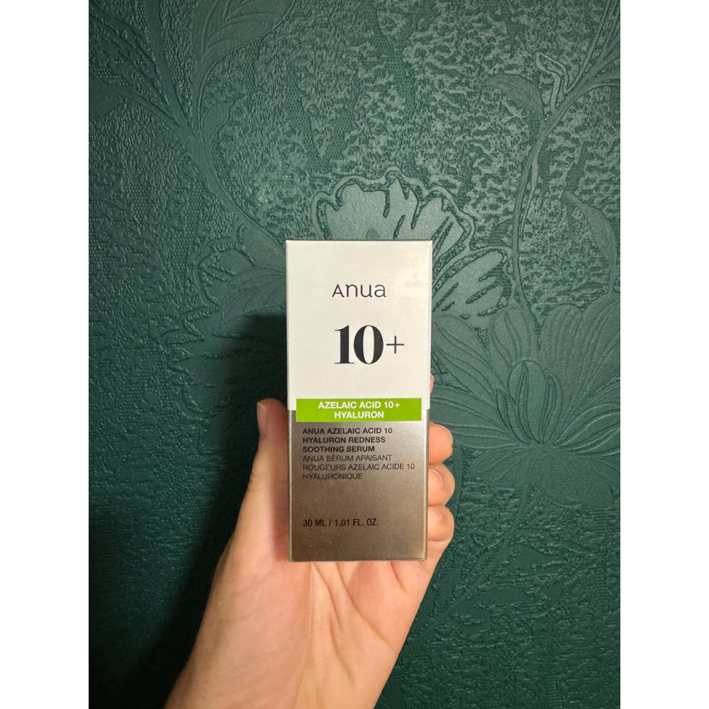Сироватка проти акне з азелаїновою кислотою Anua Azelaic Acid 10 Hyaluron Redness Soothing Serum