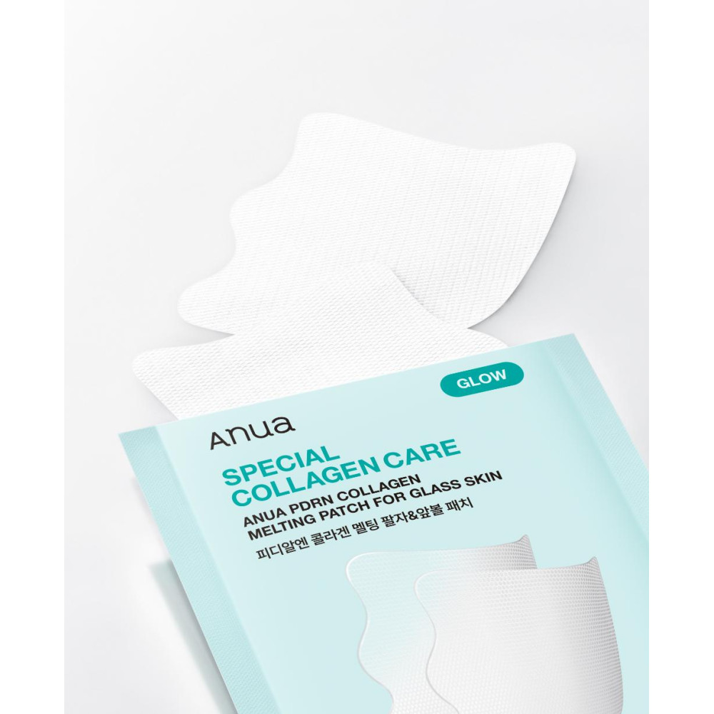 Патчі для обличчя із розплавним колагеном і PDRN ANUA PDRN Collagen Melting Patch For Glass Skin